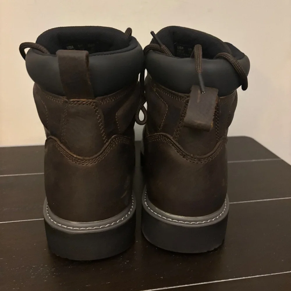 Wolverine | Men 13W‎ | Floorhand WP | Waterproof Work Boots Brown Lthr Lace Up